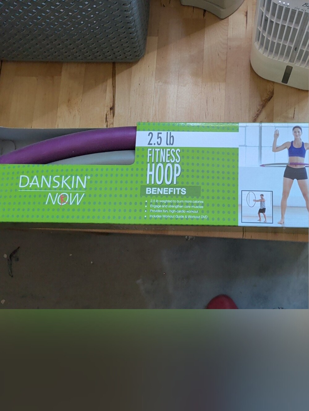 Danskin Now Purple and Gray Fitness Hoop